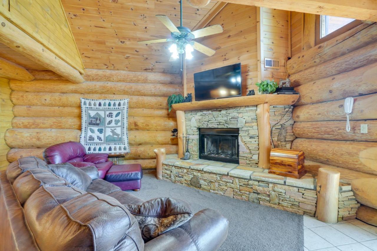 Smoky Mountain Vacation Rental Cabin With Hot Tub! Gatlinburg Exterior foto